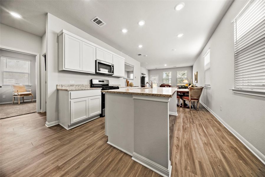 Furnished interior view inside a new home in , Elgin (Image 5).