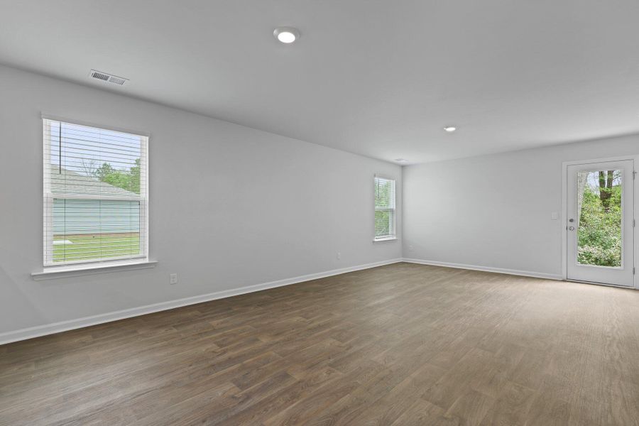 Spacious, unfurnished interior of a new home in Center Pointe, Santee (Image 8). Spacious, unfurnished interior of a new home in Center Pointe, Santee (Image 8).
