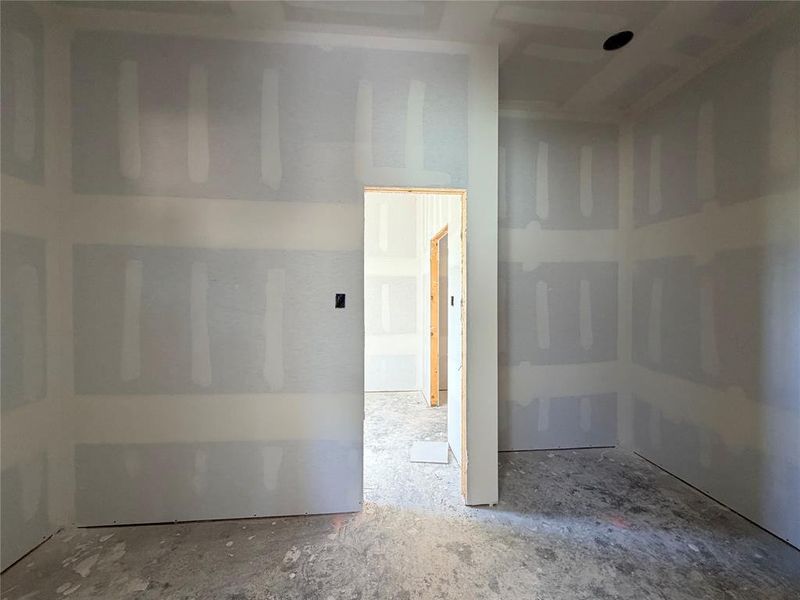 In-progress construction of a new home in Oak Water Ranch, Granbury, TX (Image 24). In-progress construction of a new home in Oak Water Ranch, Granbury, TX (Image 24).