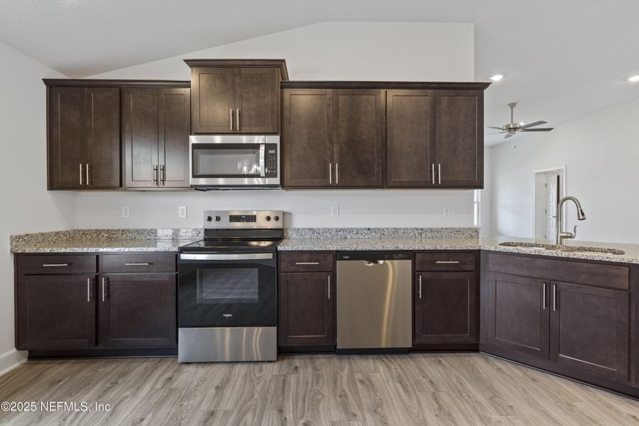 Furnished interior view inside a new home in , Green Cove Springs (Image 6). Furnished interior view inside a new home in , Green Cove Springs (Image 6).