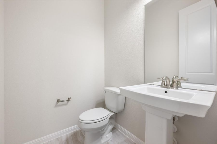 Furnished interior view inside a new home in The Trails at Carmel, Pflugerville (Image 6).