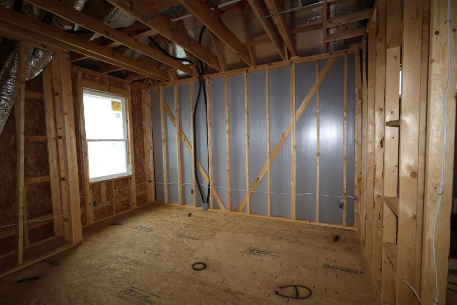 In-progress construction of a new home in Jubilee 50′, Hockley, TX (Image 20).