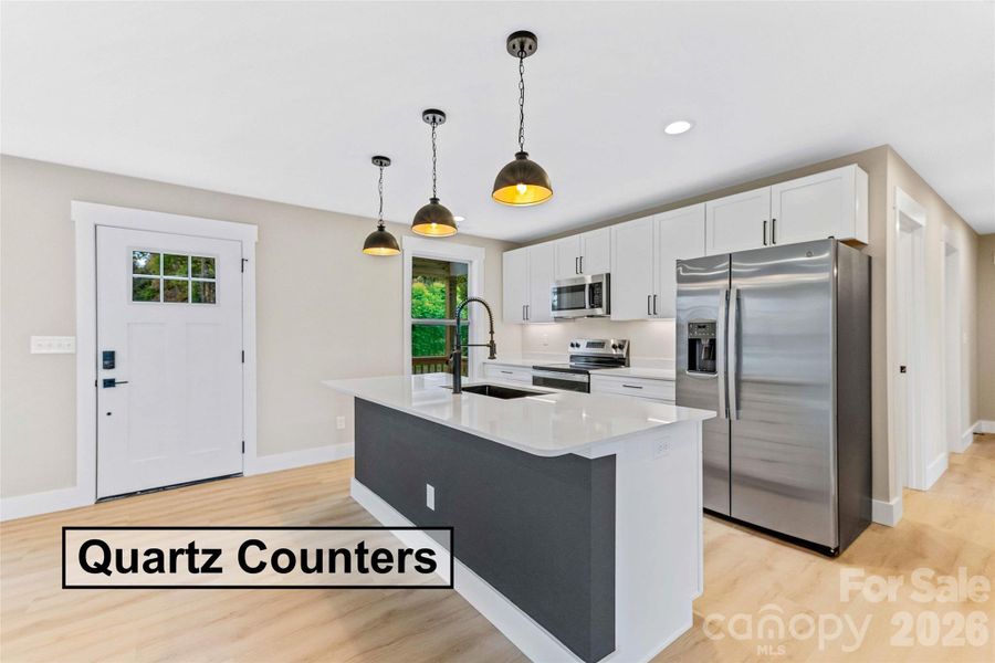 Furnished interior view inside a new home in , Hendersonville (Image 11).