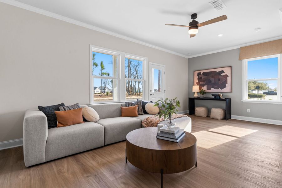 Representative furnished interior of a home built from the Joliet by Pulte Homes in Lakeside Townes at Riverlights, Wilmington (Image 8).