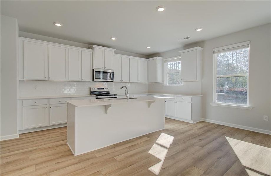 Furnished interior view inside a new home in Bowers Farm, McDonough (Image 6).