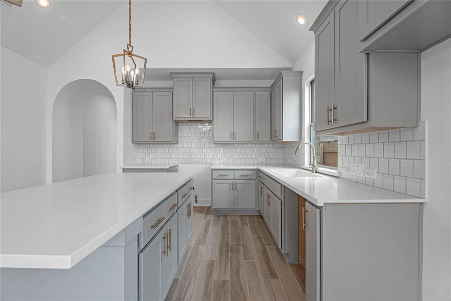 Furnished interior view inside a new home in Elyson - 40', Katy (Image 5). Furnished interior view inside a new home in Elyson - 40', Katy (Image 5).