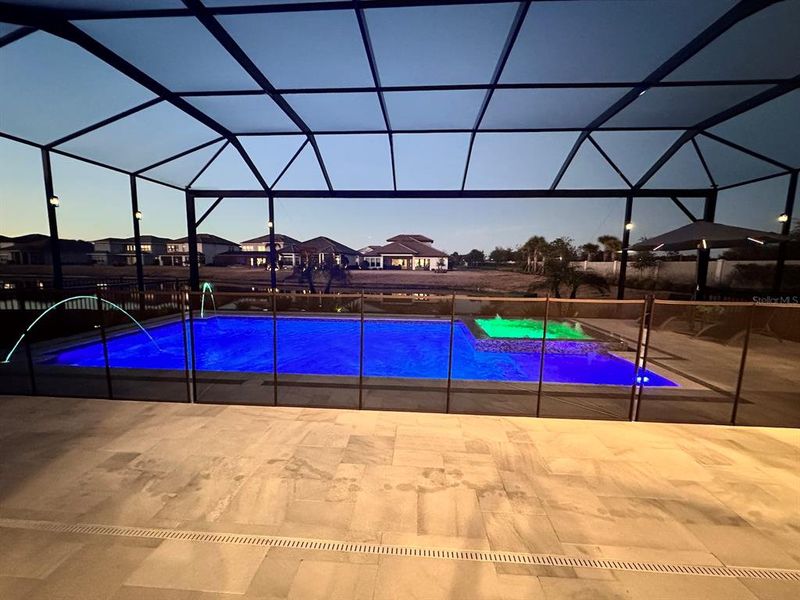 Exterior details and patio area of a home in , Wesley Chapel (Image 28).