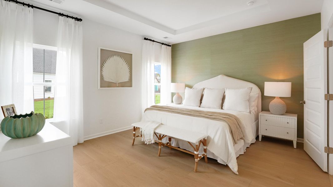 Furnished interior view inside a new home in , Summerville (Image 6). Furnished interior view inside a new home in , Summerville (Image 6).