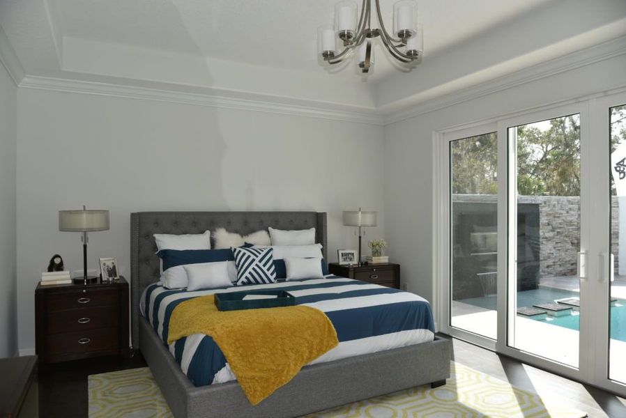 Furnished interior view inside a new home in Toscana, Palm Coast (Image 7).