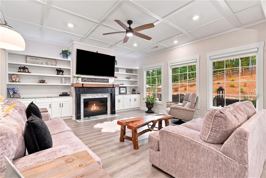 Furnished interior view inside a new home in , Ball Ground (Image 13). Furnished interior view inside a new home in , Ball Ground (Image 13).