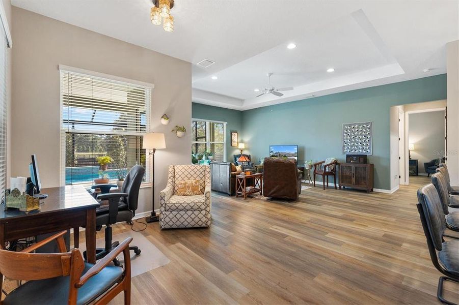 Furnished interior view inside a new home in , The Villages (Image 12).