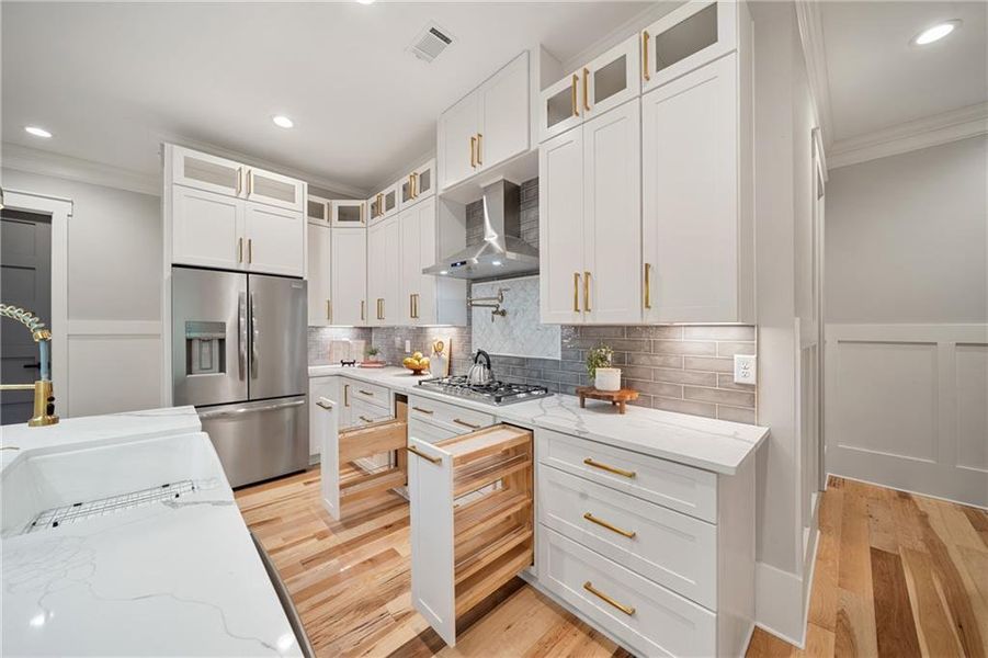 Furnished interior view inside a new home in , Dawsonville (Image 15).