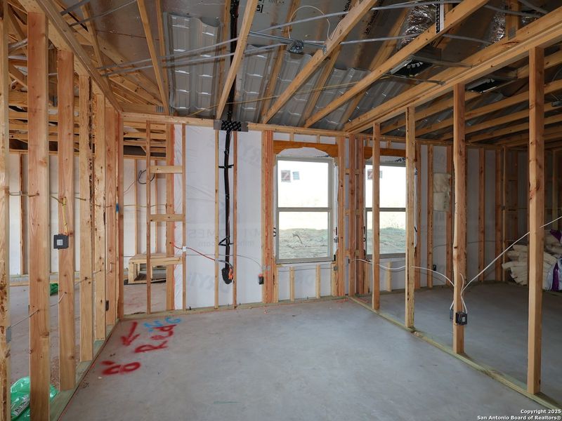 In-progress construction of a new home in Chaparral Ranch, Floresville, TX (Image 18). In-progress construction of a new home in Chaparral Ranch, Floresville, TX (Image 18).