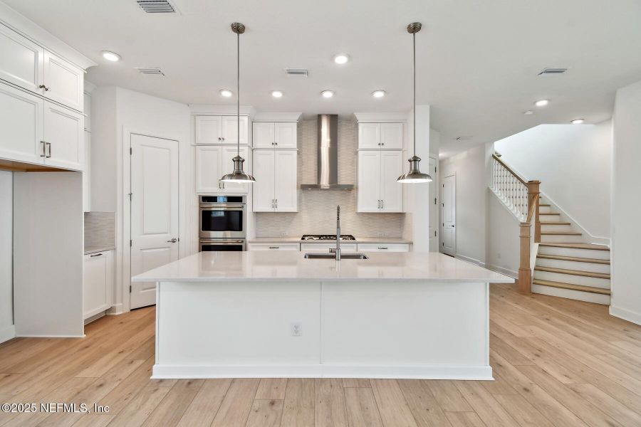 Furnished interior view inside a new home in Reflections 40' Front Load, Ponte Vedra (Image 13).