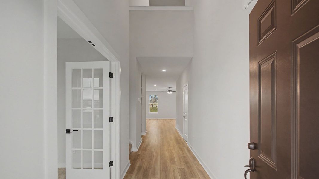 Furnished interior view inside a new home in Cottages of Bearwood, Mount Pleasant (Image 7).