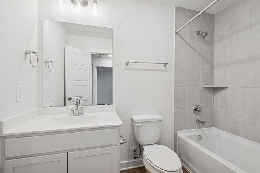 Furnished interior view inside a new home in Magnolia Ridge, Magnolia (Image 11).