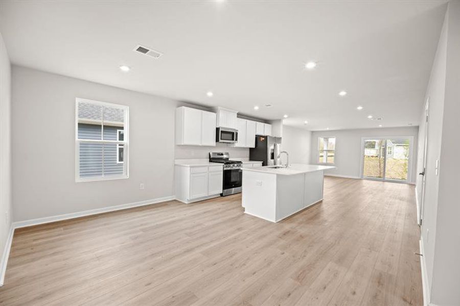 Furnished interior view inside a new home in Meadows Edge, Conway (Image 4).