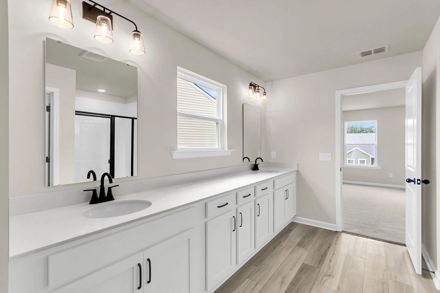 Furnished interior view inside a new home in Watson Hill, Summerville (Image 11).