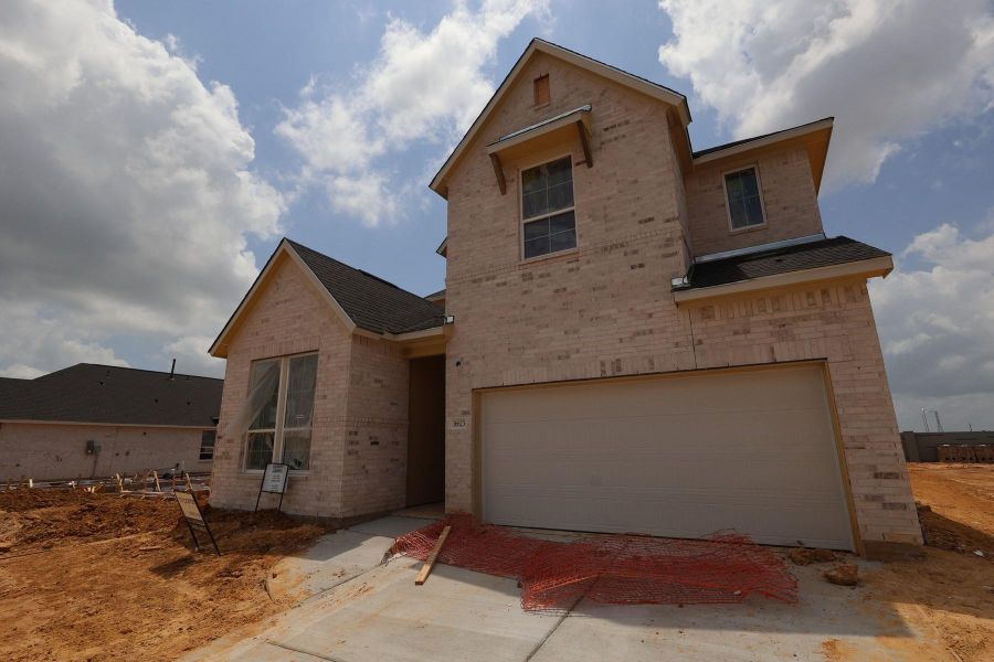 In-progress construction of a new home in Jubilee 50′, Hockley, TX (Image 15).