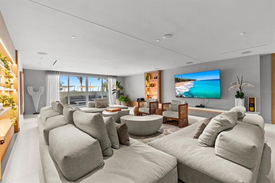 Furnished interior view inside a new home in , Clearwater (Image 17).