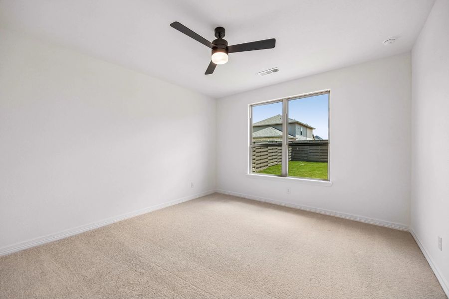 Spacious, unfurnished interior of a new home in Austin Point, Richmond (Image 16). Spacious, unfurnished interior of a new home in Austin Point, Richmond (Image 16).