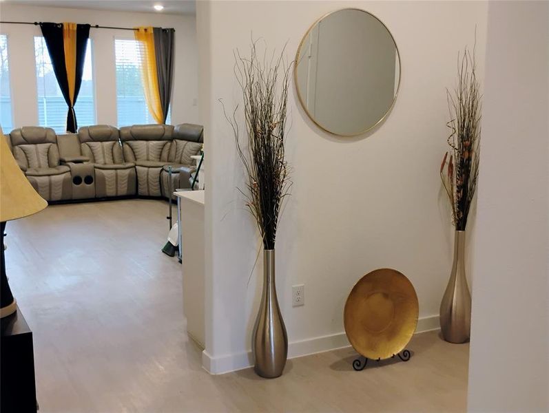 Furnished interior view inside a new home in Cypress Creek: Classic Collection, Princeton (Image 14). Furnished interior view inside a new home in Cypress Creek: Classic Collection, Princeton (Image 14).