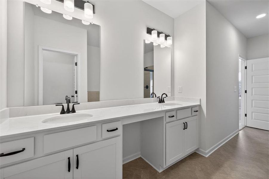 Furnished interior view inside a new home in Sanders Park, Austell (Image 4).