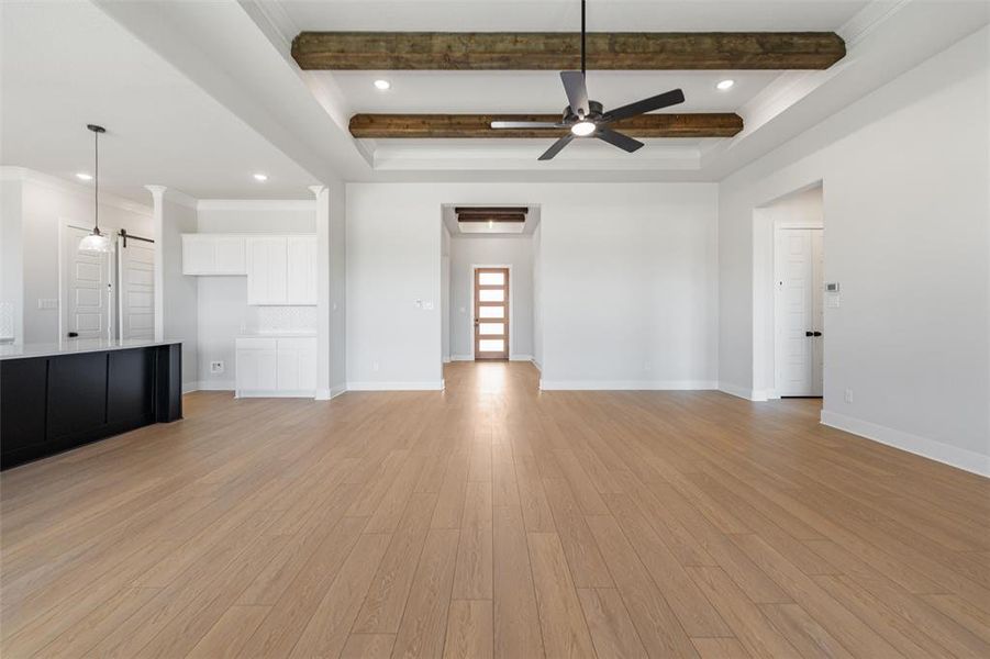 Spacious, unfurnished interior of a new home in Creekview Addition, Van Alstyne (Image 21). Spacious, unfurnished interior of a new home in Creekview Addition, Van Alstyne (Image 21).