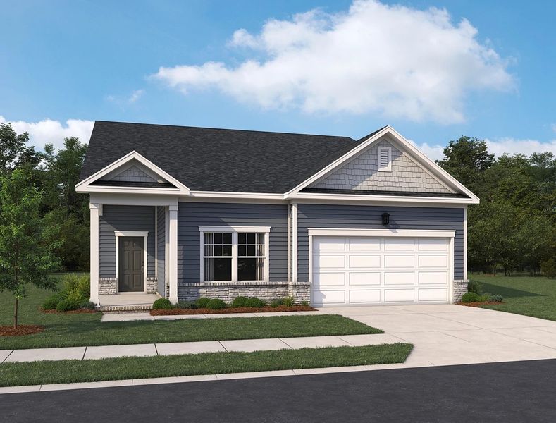 Representative exterior photo of a completed home built from the Palmer II by Ashton Woods in Cane Ridge Single-Family, Antioch, TN (Image 3).