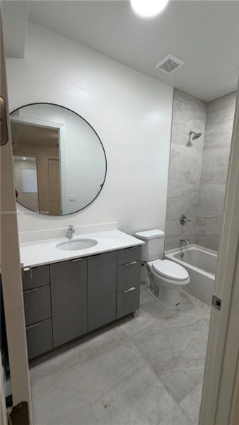 Furnished interior view inside a new home in , Miami (Image 7).