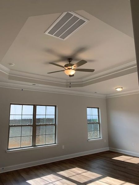 Spacious, unfurnished interior of a new home in Royal Pines, Trinity (Image 18). Spacious, unfurnished interior of a new home in Royal Pines, Trinity (Image 18).