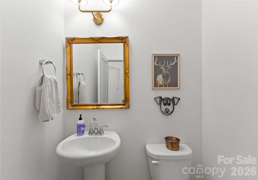 Furnished interior view inside a new home in Scotch Meadows, Monroe (Image 28).