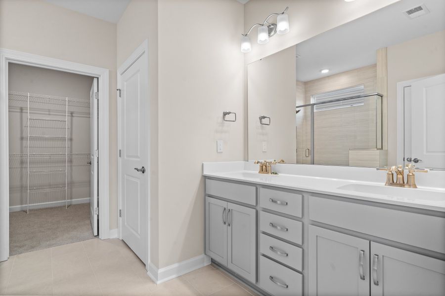 Representative furnished interior of a home built from the The Sunset Cove by Chesapeake Homes in Bridgewater - Shorehaven Village, Little River (Image 3).