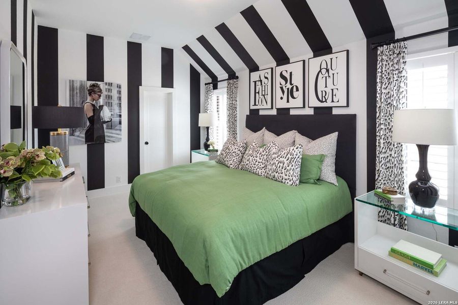 Furnished interior view inside a new home in Veramendi, New Braunfels (Image 5).