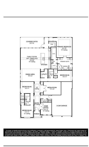 2D floor plan layout of this home in Easton Park, Austin, TX (Image 2). 2D floor plan layout of this home in Easton Park, Austin, TX (Image 2).