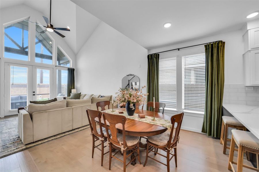 Furnished interior view inside a new home in Elyson 45' & 70', Cypress (Image 29).