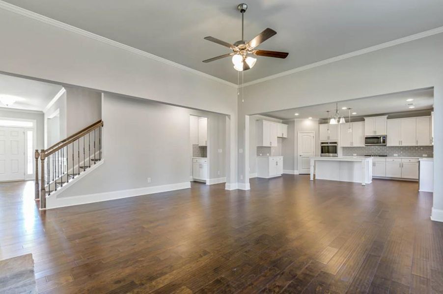 Spacious, unfurnished interior of a new home in Thalley Creek Estates, Cumming (Image 22).