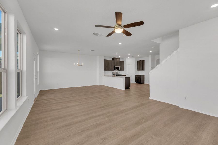 Spacious, unfurnished interior of a new home in Salerno - Heritage Collection, Round Rock (Image 24).