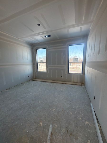 In-progress construction of a new home in Cedar Ridge Estates, Anna, TX (Image 10).