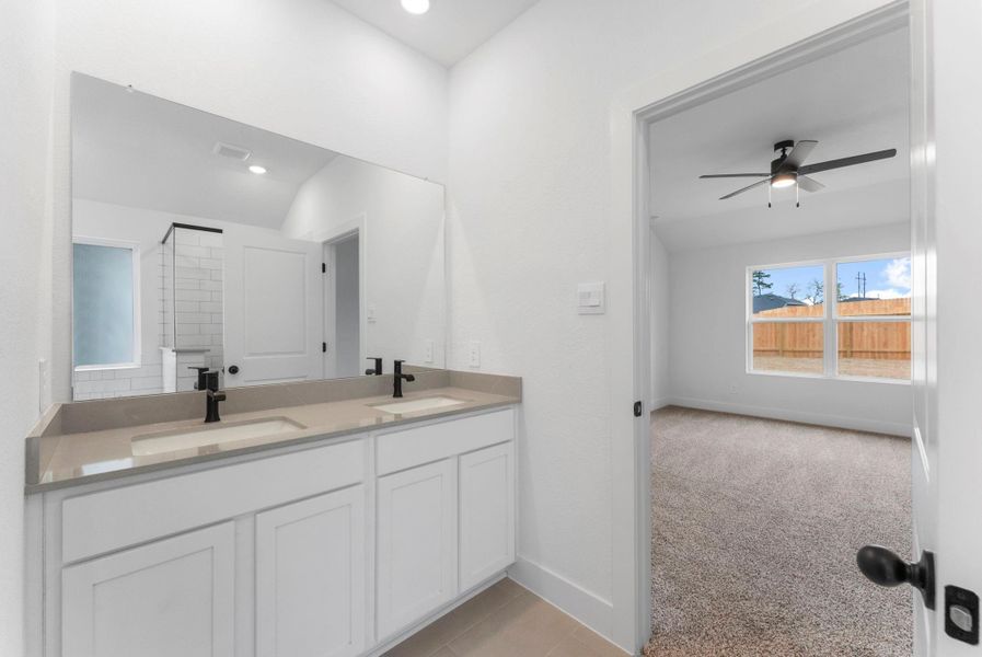 Furnished interior view inside a new home in Chapel Lakes, Montgomery (Image 7).
