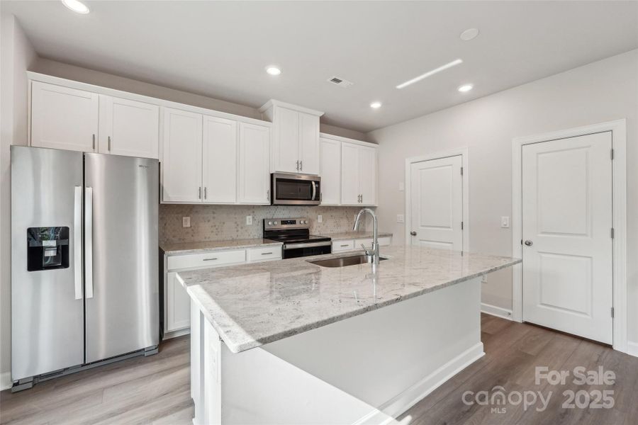 Furnished interior view inside a new home in Seattle Crossing, Shelby (Image 7).