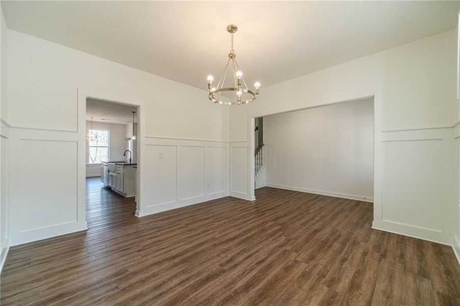 Spacious, unfurnished interior of a new home in Alcovy Estates, Monroe (Image 32).
