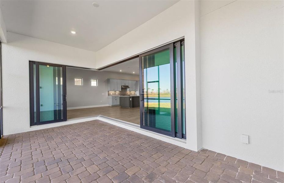 Exterior details and patio area of a home in Del Webb Catalina, Lakewood Ranch (Image 23).