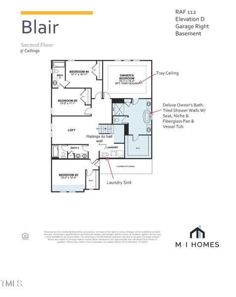 RAF 112 Blair D- Basement- Contract File