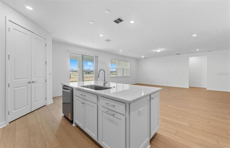 Furnished interior view inside a new home in , Spring Hill (Image 6). Furnished interior view inside a new home in , Spring Hill (Image 6).