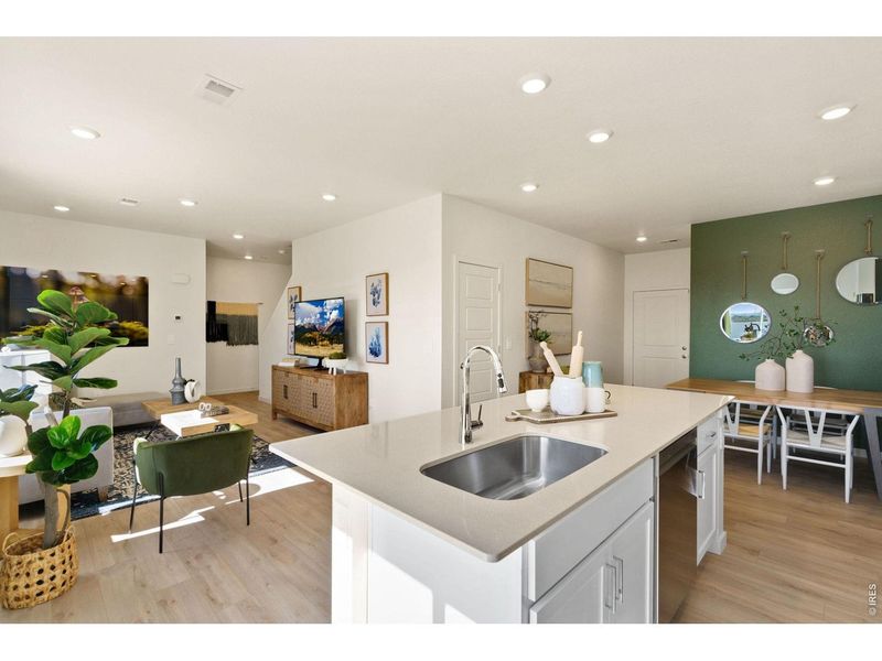 Furnished interior view inside a new home in Granary, Johnstown (Image 13).