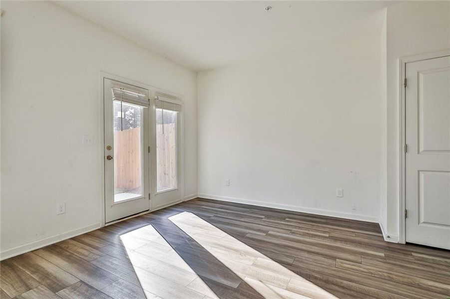 Spacious, unfurnished interior of a new home in , Palmetto (Image 17). Spacious, unfurnished interior of a new home in , Palmetto (Image 17).