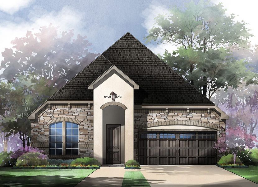 Roma Floor Plan Elevation C Ranches at Creekside Boerne | Sitterle Homes Roma Floor Plan Elevation C Ranches at Creekside Boerne | Sitterle Homes