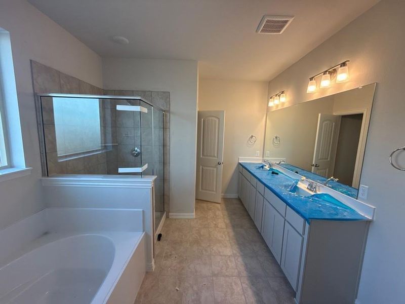 In-progress construction of a new home in Covenant Park, Springtown, TX (Image 8).