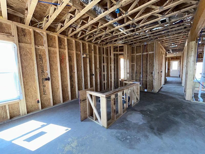 Kitchen with Large Island Kitchen with Large Island